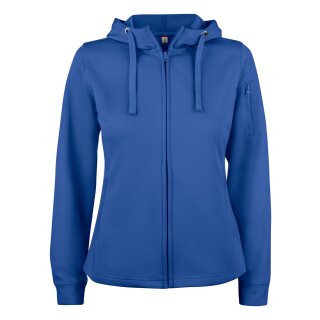 Basic Active Hoody Full Zip Women - Royal Blue