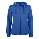 Basic Active Hoody Full Zip Women - Royal Blue