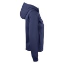 Basic Active Hoody Full Zip Women - Dark Navy