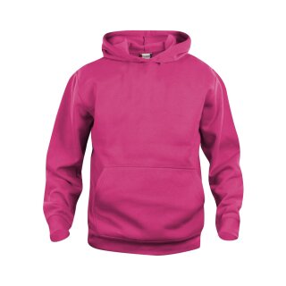 Basic Hoody Junior - Bright Cerise