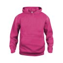 Basic Hoody Junior - Bright Cerise