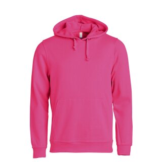 Basic Hoody - Bright Cerise