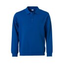 Basic Polo Sweater - Royal Blue