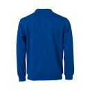 Basic Polo Sweater - Royal Blue