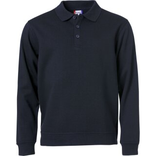 Basic Polo Sweater - Dark Navy
