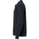 Basic Polo Sweater - Dark Navy