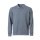 Basic Polo Sweater - Grey Melange