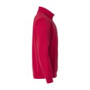 Basic Half Zip - Red
