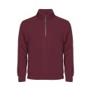 Basic Half Zip - Burgundy