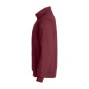 Basic Half Zip - Burgundy