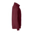 Basic Half Zip - Burgundy