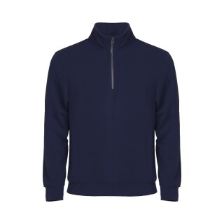 Basic Half Zip - Dark Navy