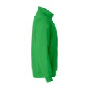 Basic Half Zip - Apple Green