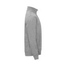 Basic Half Zip - Grey Melange