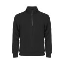 Basic Half Zip - Black