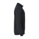 Basic Half Zip - Black