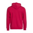Basic Hoody Full Zip - Red