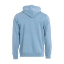 Basic Hoody Full Zip - Light Blue