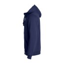 Basic Hoody Full Zip - Dark Navy