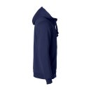 Basic Hoody Full Zip - Dark Navy