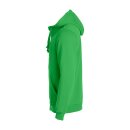 Basic Hoody Full Zip - Apple Green