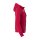 Basic Hoody Full Zip Women - Red