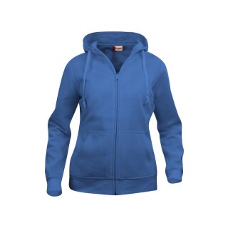Basic Hoody Full Zip Women - Royal Blue