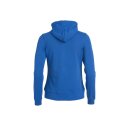 Basic Hoody Full Zip Women - Royal Blue
