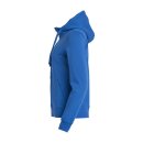 Basic Hoody Full Zip Women - Royal Blue