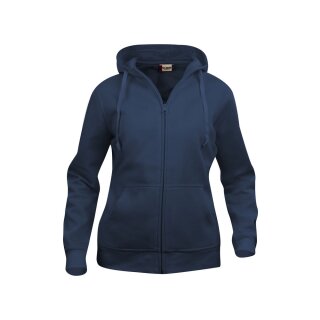 Basic Hoody Full Zip Women - Dark Navy