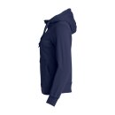 Basic Hoody Full Zip Women - Dark Navy