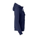 Basic Hoody Full Zip Women - Dark Navy