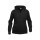 Basic Hoody Full Zip Women - Black
