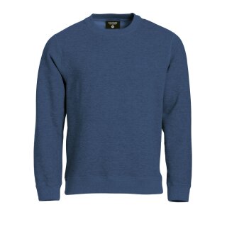 Classic Roundneck - Blue Melange