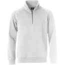 Classic Half Zip - White