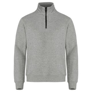 Classic Half Zip - Grey Melange