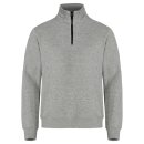 Classic Half Zip - Grey Melange