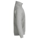 Classic Half Zip - Grey Melange