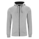 Classic Hoody Full Zip - Grey Melange