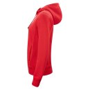 Classic Hoody Full Zip Women - Red