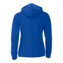 Classic Hoody Full Zip Women - Blue Melange