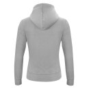 Classic Hoody Full Zip Women - Grey Melange