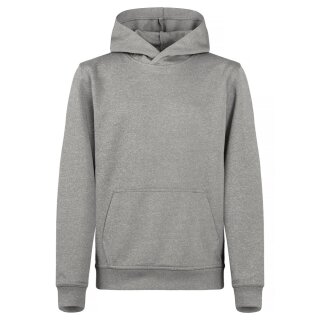 Basic Active Hoody Junior - Grey Melange