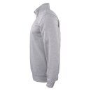 Basic Active Half Zip Junior - Grey Melange