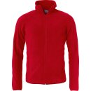 Basic Polar Fleece Jacket - Red