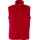 Basic Polar Fleece Vest - Red