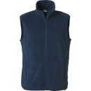 Basic Polar Fleece Vest - Dark Navy