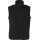 Basic Polar Fleece Vest - Black