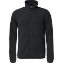 Basic Micro Fleece Jacket - Black