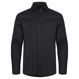 Stretch Shirt L/S - Black